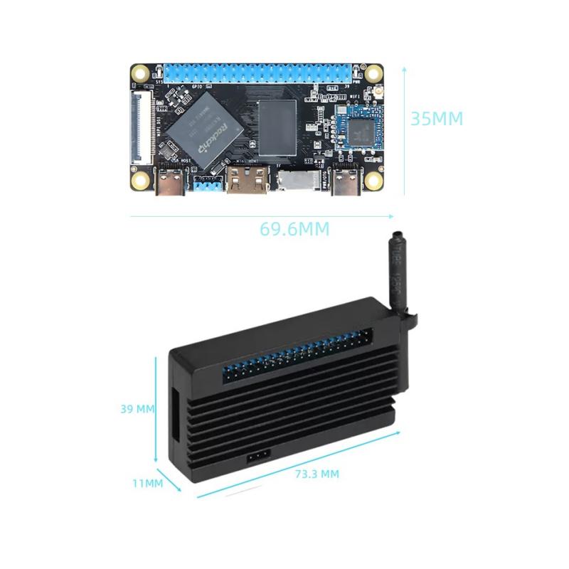 Computer a scheda singola RK3566 tascabile con funzionalità WiFi