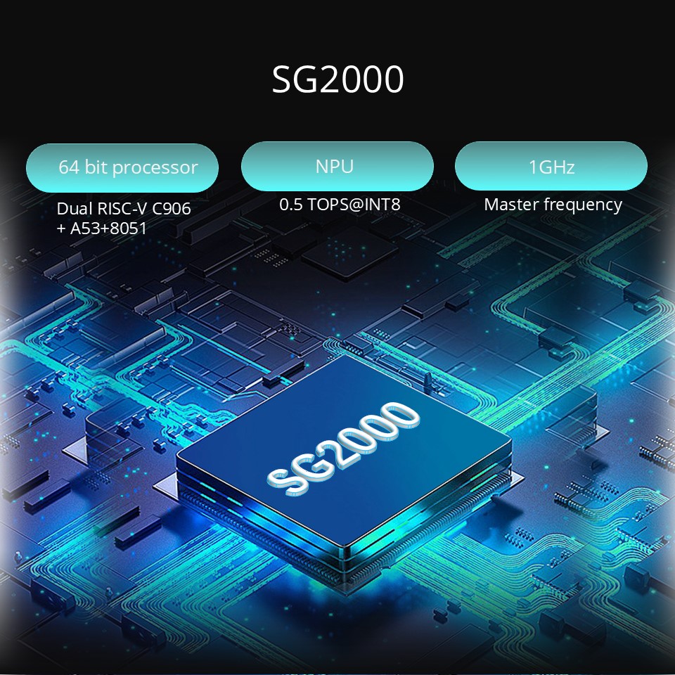 SG2000 Development Board, ARM RISC-V C906, per l'apprendimento Linux